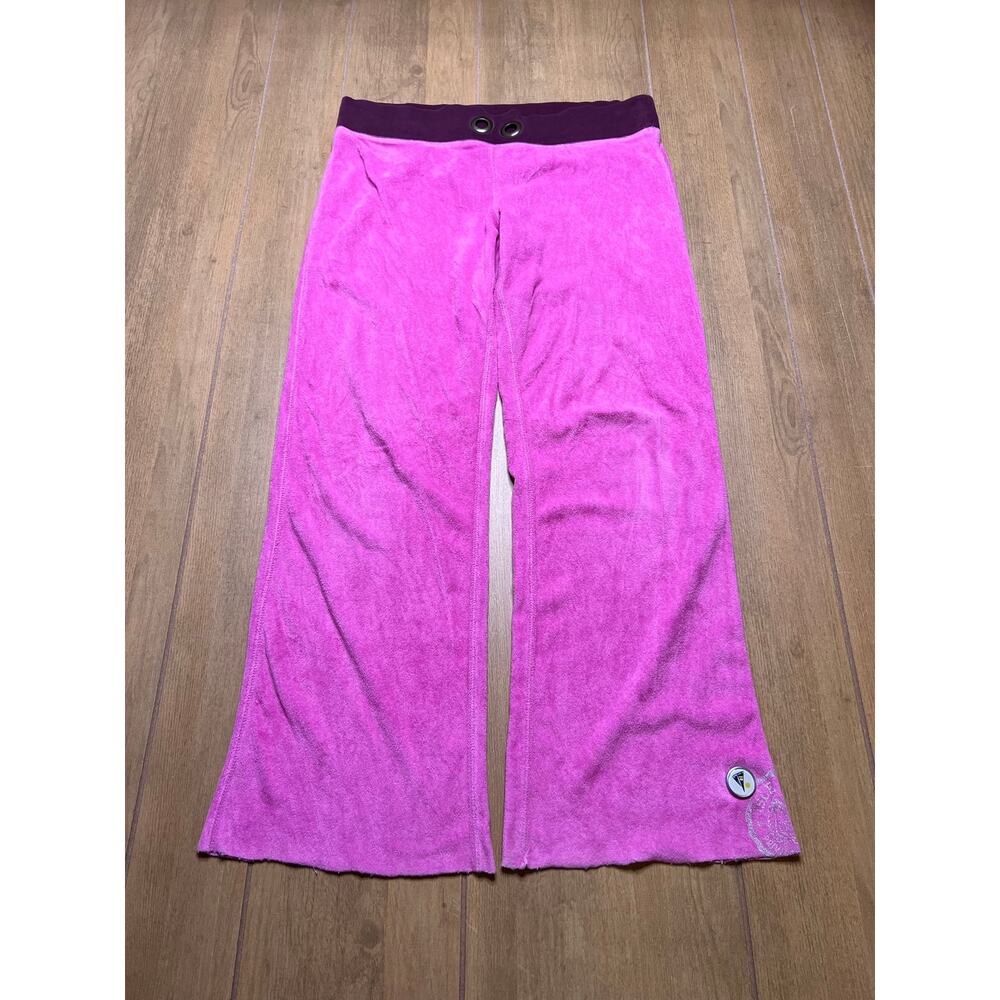 Y2K Victoria’s Secret‎ Pink Sz Small  Wide Leg Baggy Sweatpants